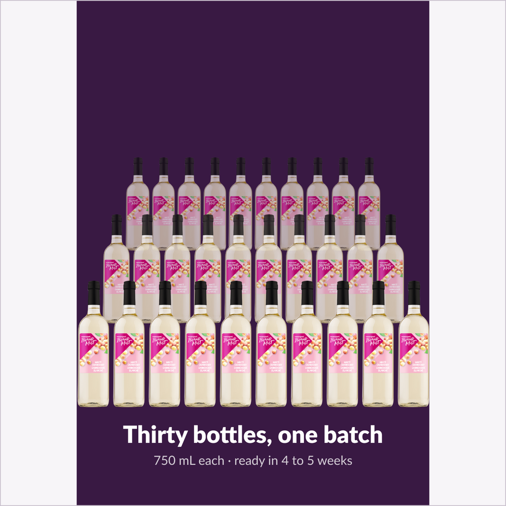 Thirty bottles, one batch — Island Mist White Cranberry