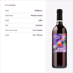 Island Mist Wildberry at a glance: style, sweetness, body, time until ready