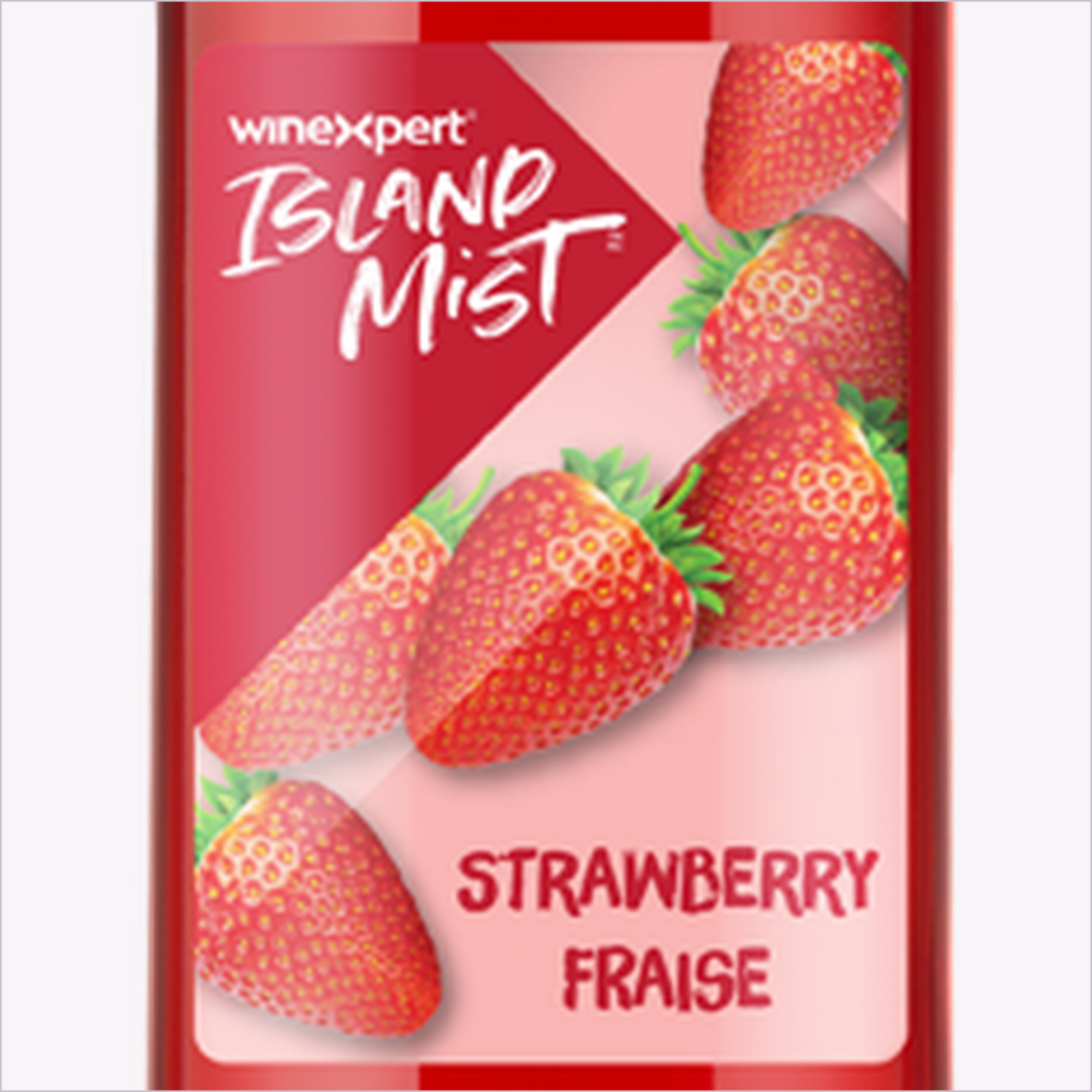 Island Mist Strawberry label