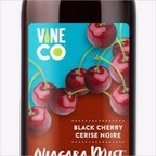 Niagara Mist Black Cherry label detail