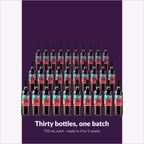 Thirty bottles, one batch — Niagara Mist Cherry Sangria