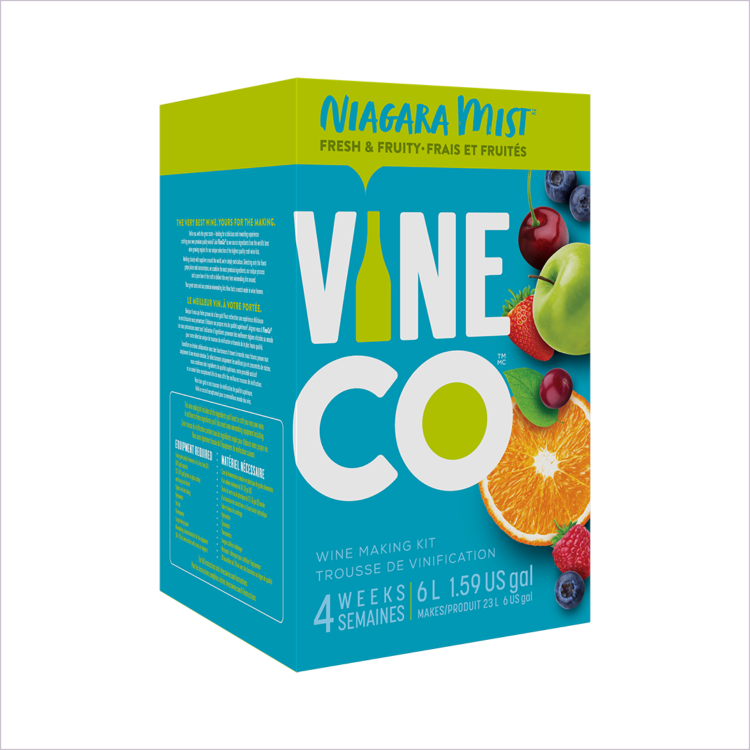 Niagara Mist Citrus Sangria wine kit box