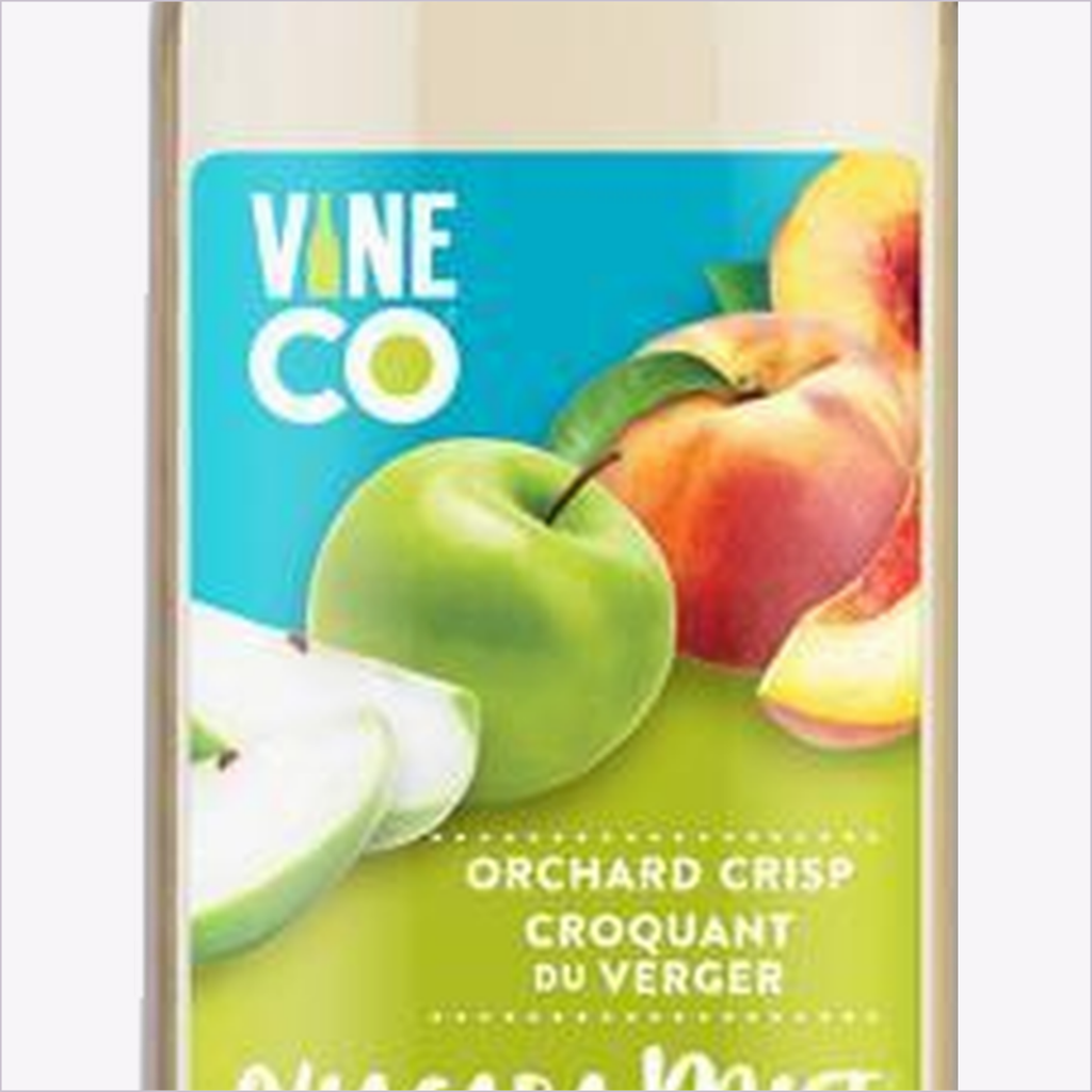 Niagara Mist Orchard Crisp label detail