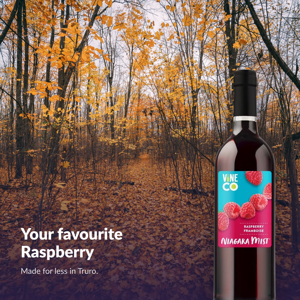 Niagara Mist Raspberry bottle — your favourite Raspberry, made for less in Truro