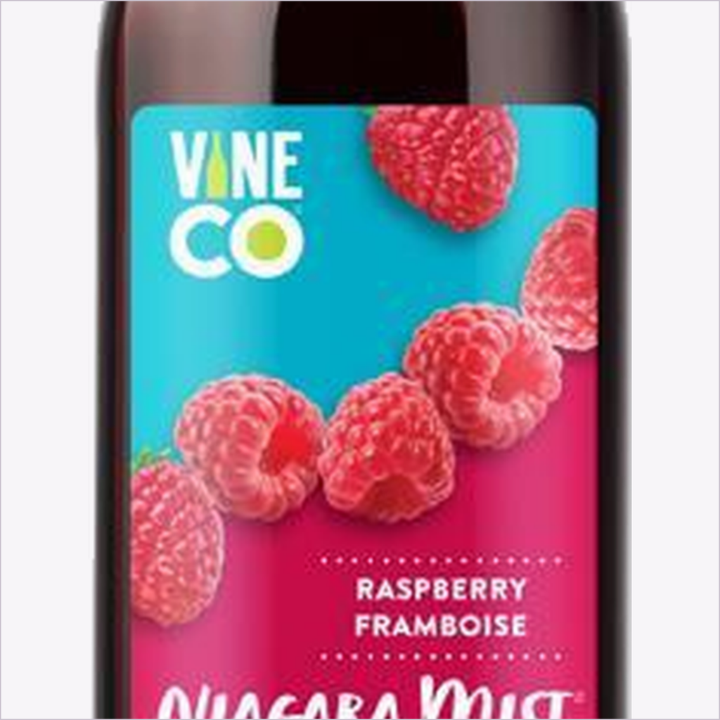Niagara Mist Raspberry label detail