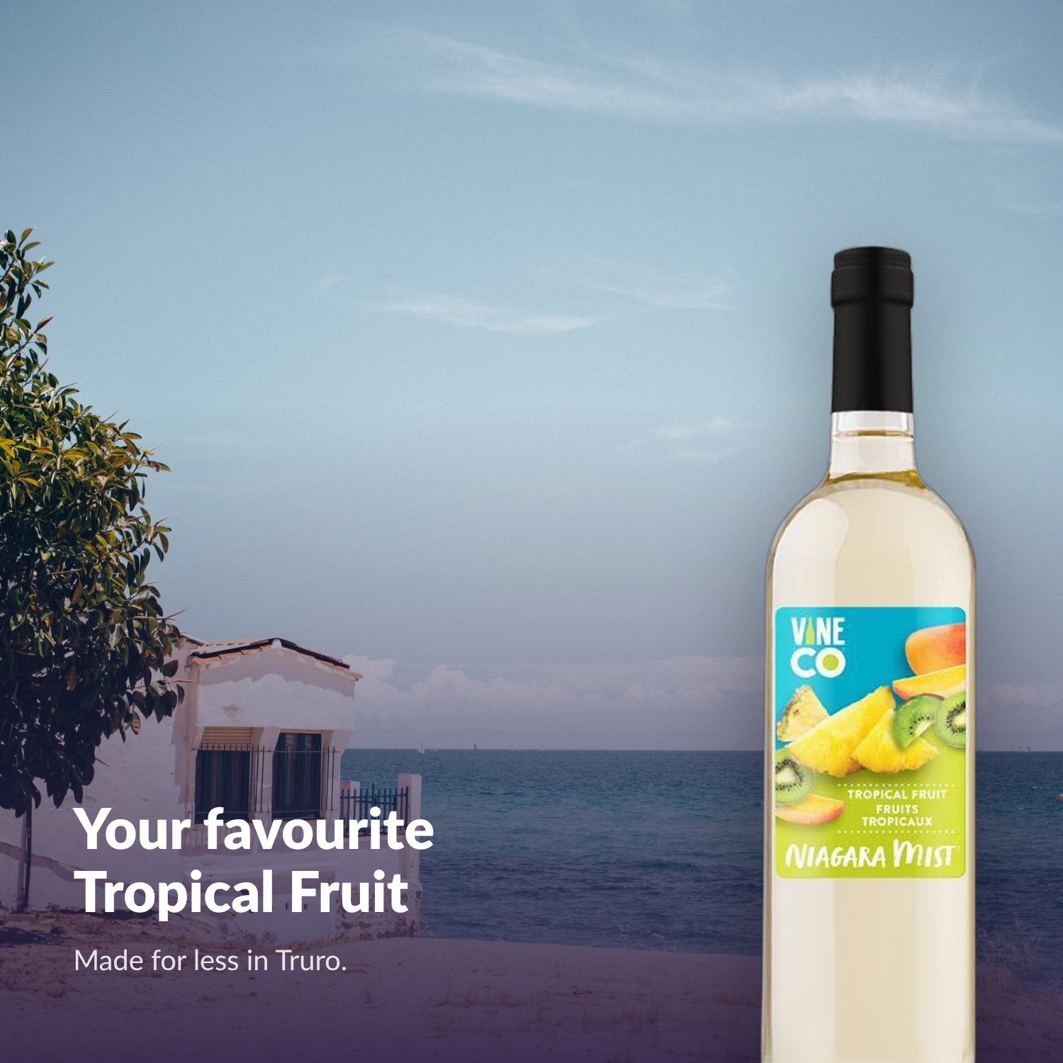 Niagara Mist Tropical Fruit bottle — your favourite Tropical Fruit, made for less in Truro