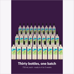 Thirty bottles, one batch — Niagara Mist White Pear