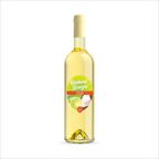 Orchard Breezin' Tropical Lime finished bottle on a white background