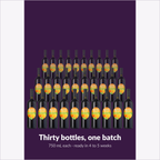 One Orchard Breezin' Seville Orange Sangria batch yields thirty 750 mL bottles