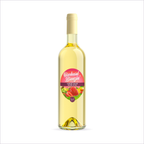 Orchard Breezin' Strawberry Sensation finished bottle on a white background