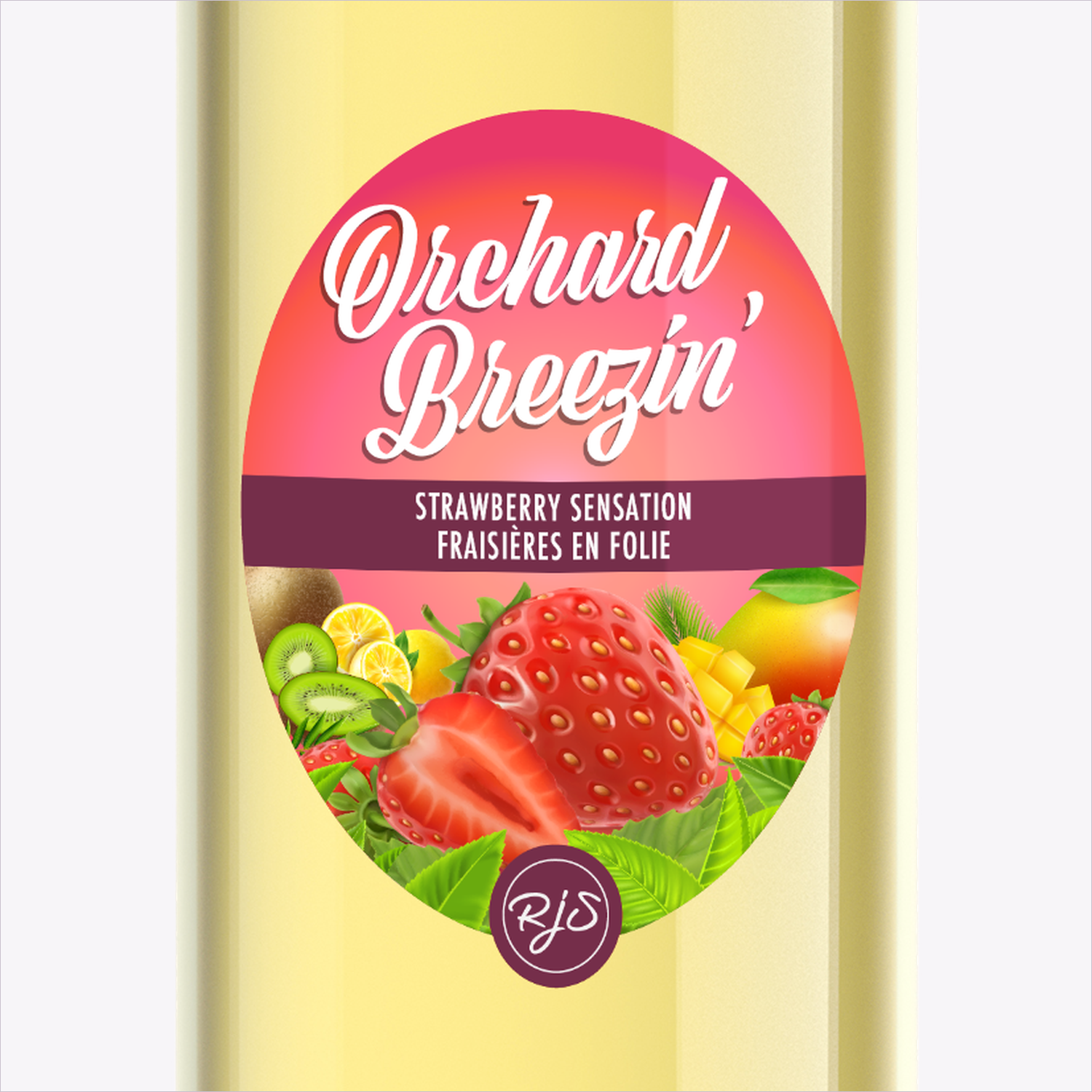Strawberry Sensation label