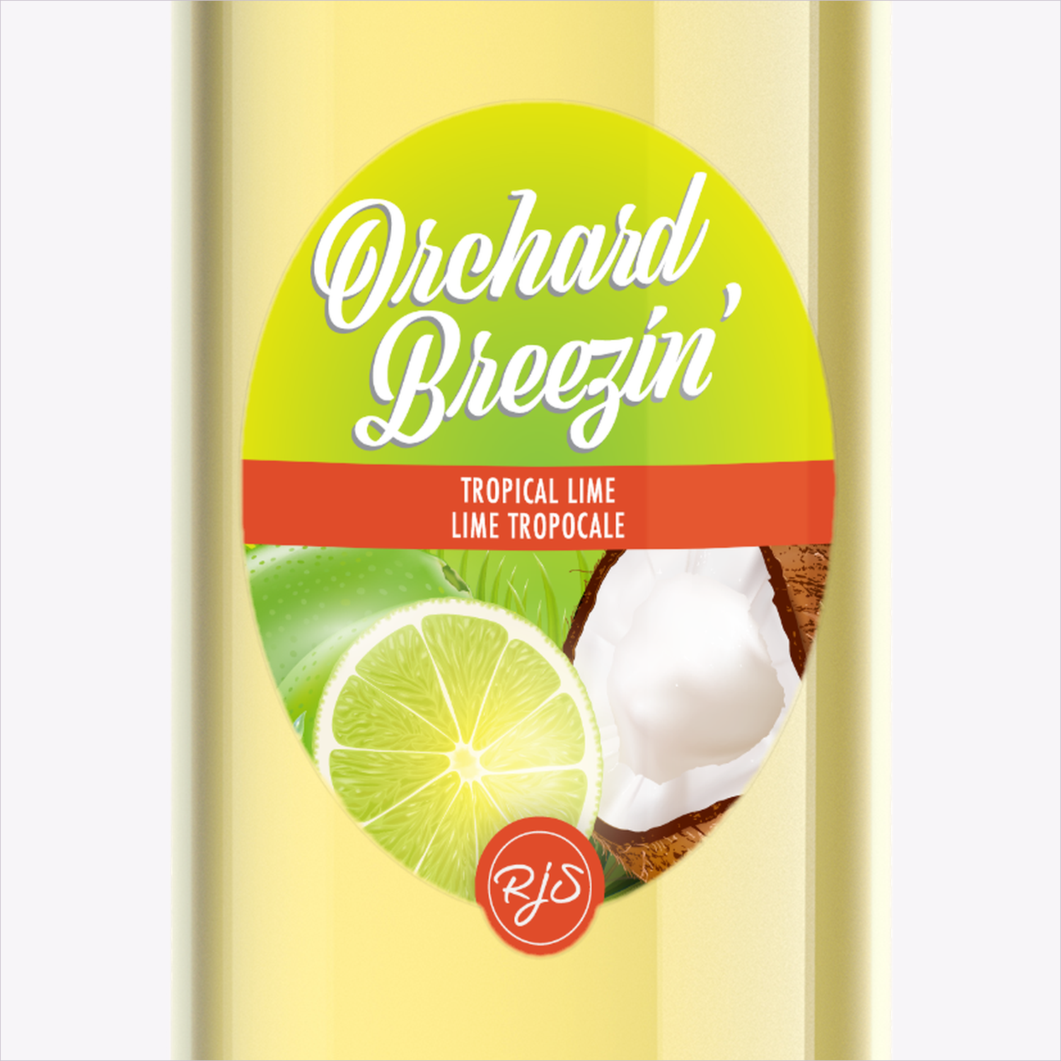 Tropical Lime label