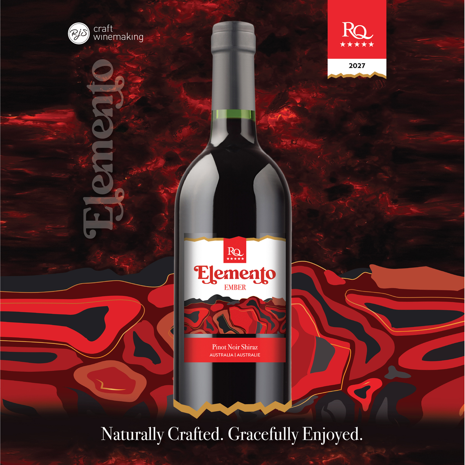 RQ27 Elemento Ember — Pinot Noir Shiraz from Australia