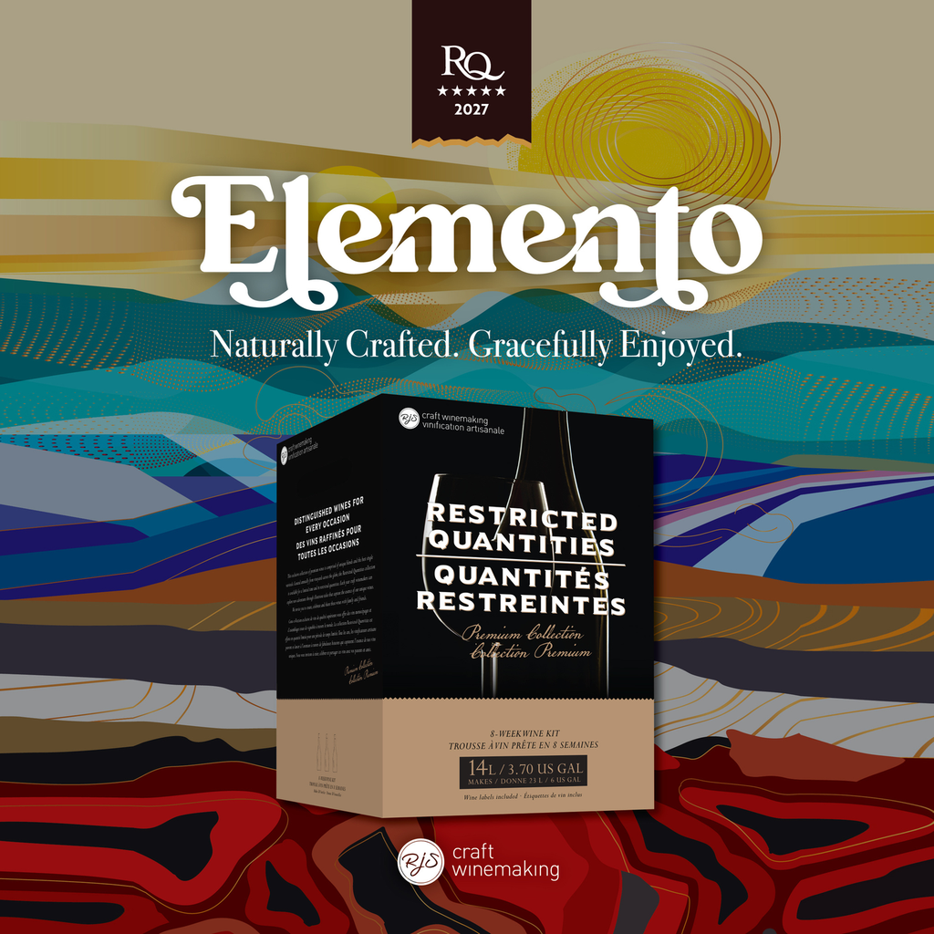 Restricted Quantities 2027 Elemento wine kit
