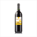 Finished bottle of RQ27 Tempranillo Bobal on a white background