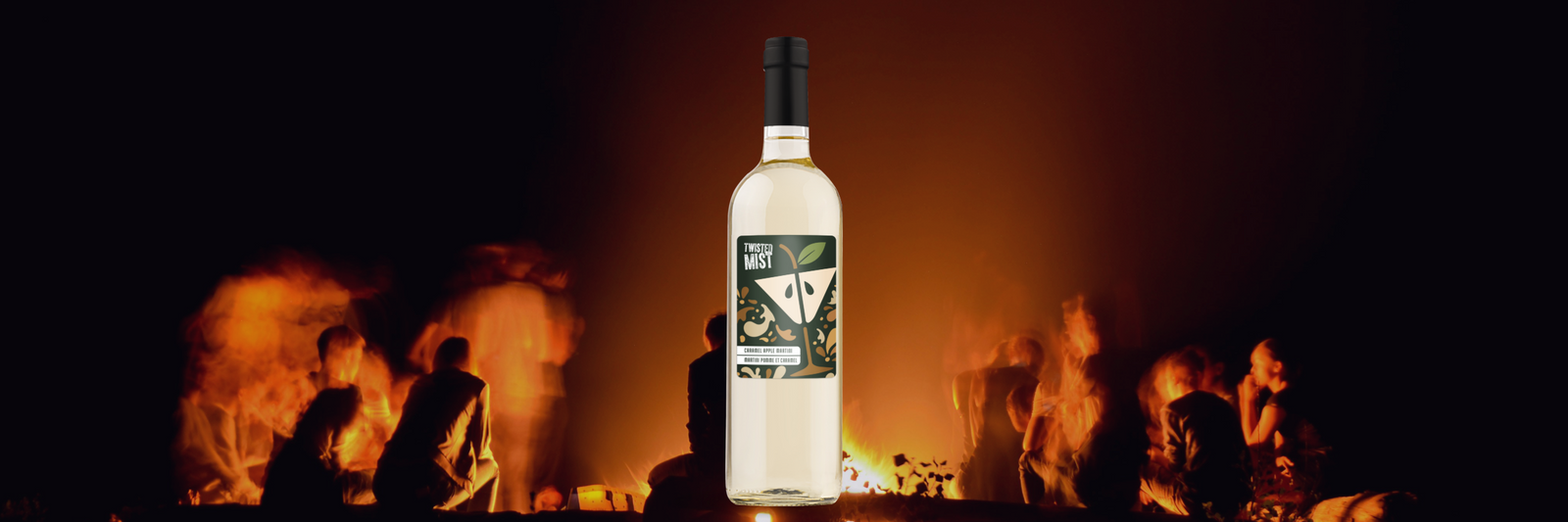 Twisted Mist Caramel Apple Martini