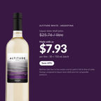 Altitude White costs $7.93 per litre made with us versus $25.76 per litre at the liquor store - save 69%