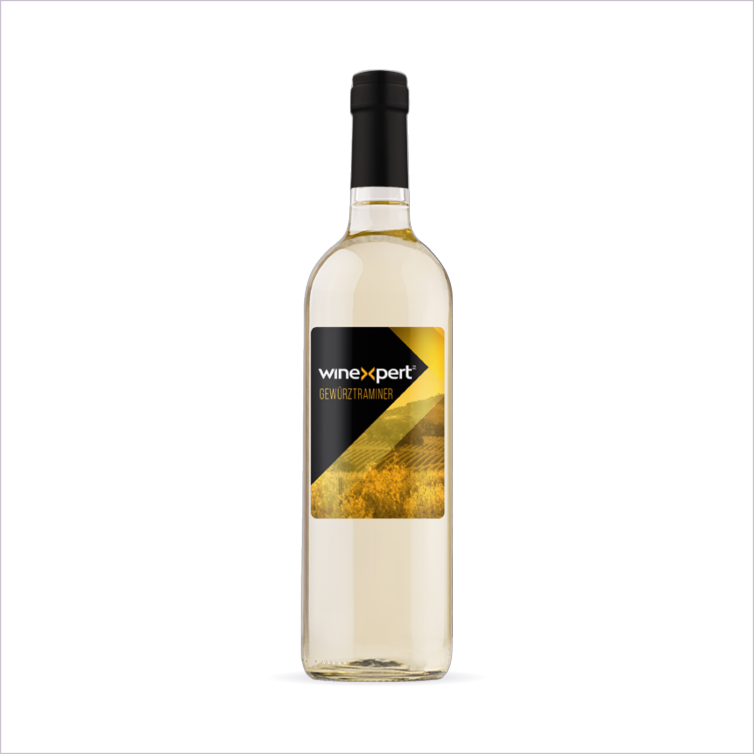 Winexpert Classic Gewürztraminer wine kit — bottle on white, Water'n'Wine Truro