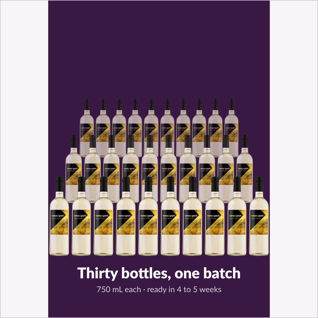 Winexpert Classic Gewürztraminer wine kit — thirty-bottle batch, Water'n'Wine Truro