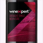 Winexpert Classic Grenache Shiraz Mourvèdre wine kit — label close-up, Water'n'Wine Truro