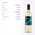Winexpert Classic Liebfraumilch wine kit — at-a-glance spec card, Water'n'Wine Truro