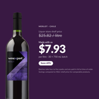 Winexpert Classic Merlot wine kit — per-litre savings vs liquor store shelf price, Water'n'Wine Truro