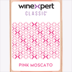 Winexpert Classic Pink Moscato wine kit — label close-up, Water'n'Wine Truro