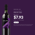 Winexpert Classic Pinot Noir wine kit — per-litre savings vs liquor store shelf price, Water'n'Wine Truro