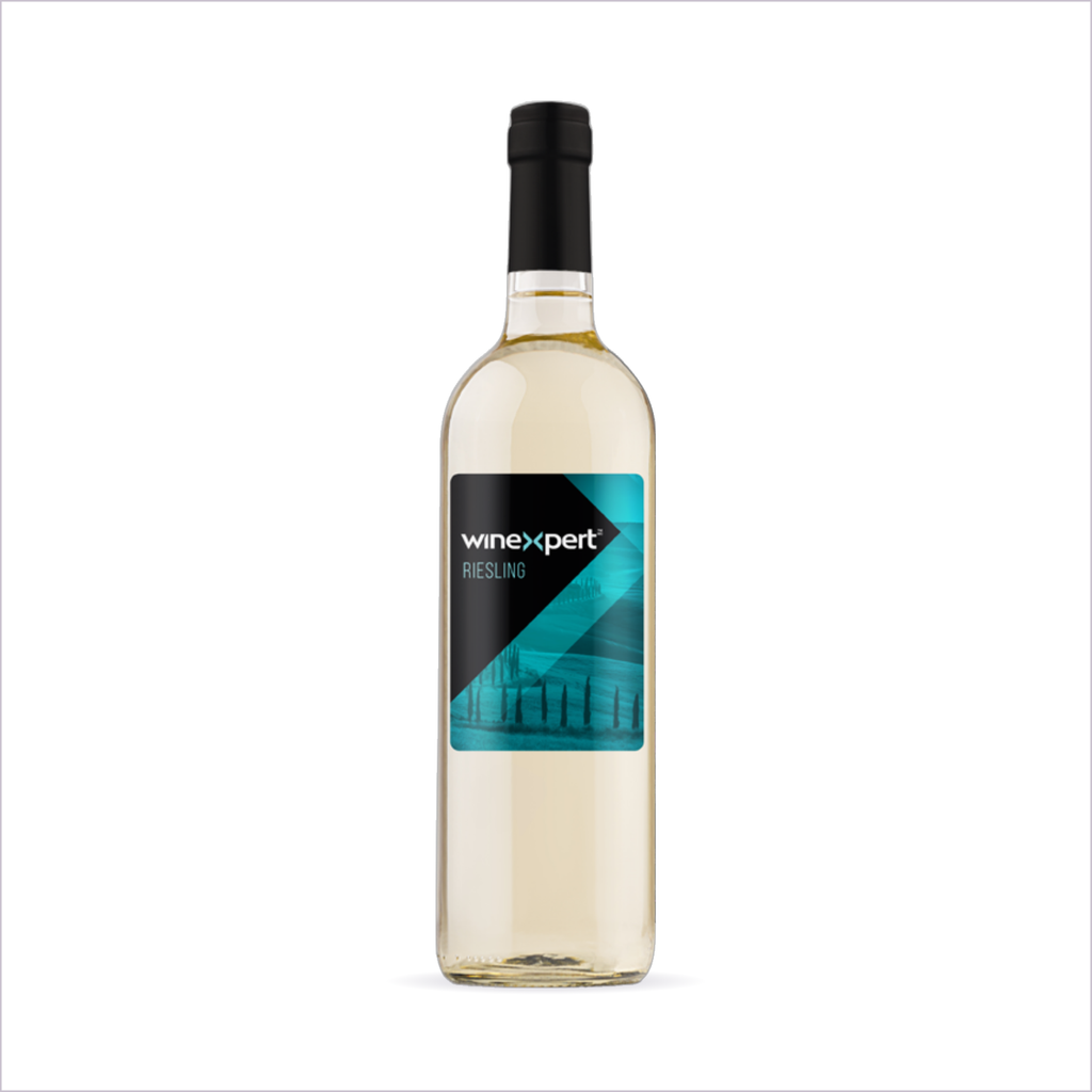 Winexpert Classic Riesling wine kit — bottle on white, Water'n'Wine Truro