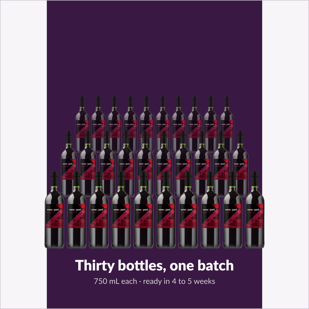 Winexpert Classic Sangiovese wine kit — thirty-bottle batch, Water'n'Wine Truro