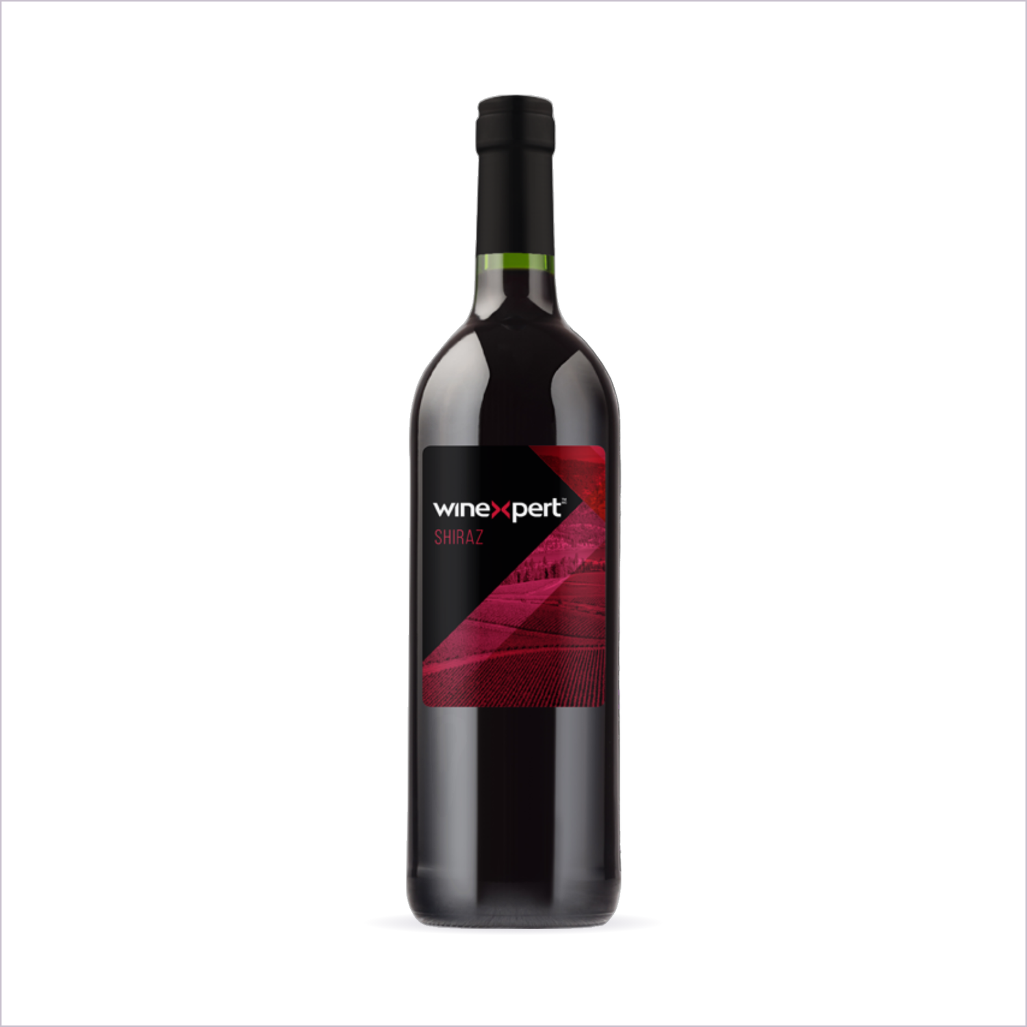 Winexpert Classic Shiraz wine kit — bottle on white, Water'n'Wine Truro