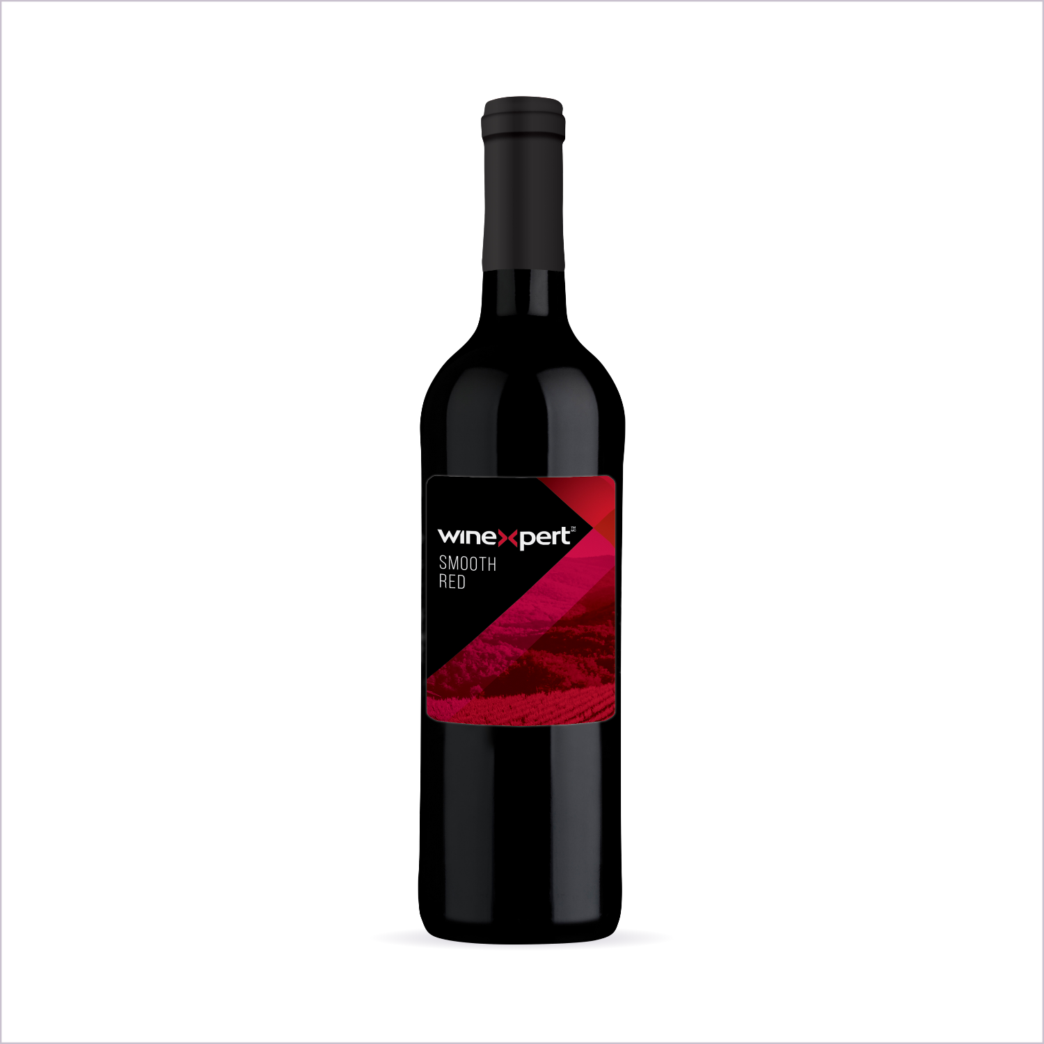 Winexpert Classic Smooth Red wine kit — bottle on white, Water'n'Wine Truro