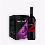 Winexpert Classic Smooth Red wine kit — kit box and finished bottle, Water'n'Wine Truro