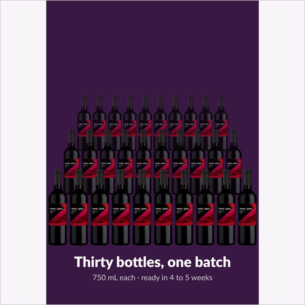 Winexpert Classic Smooth Red wine kit — thirty-bottle batch, Water'n'Wine Truro