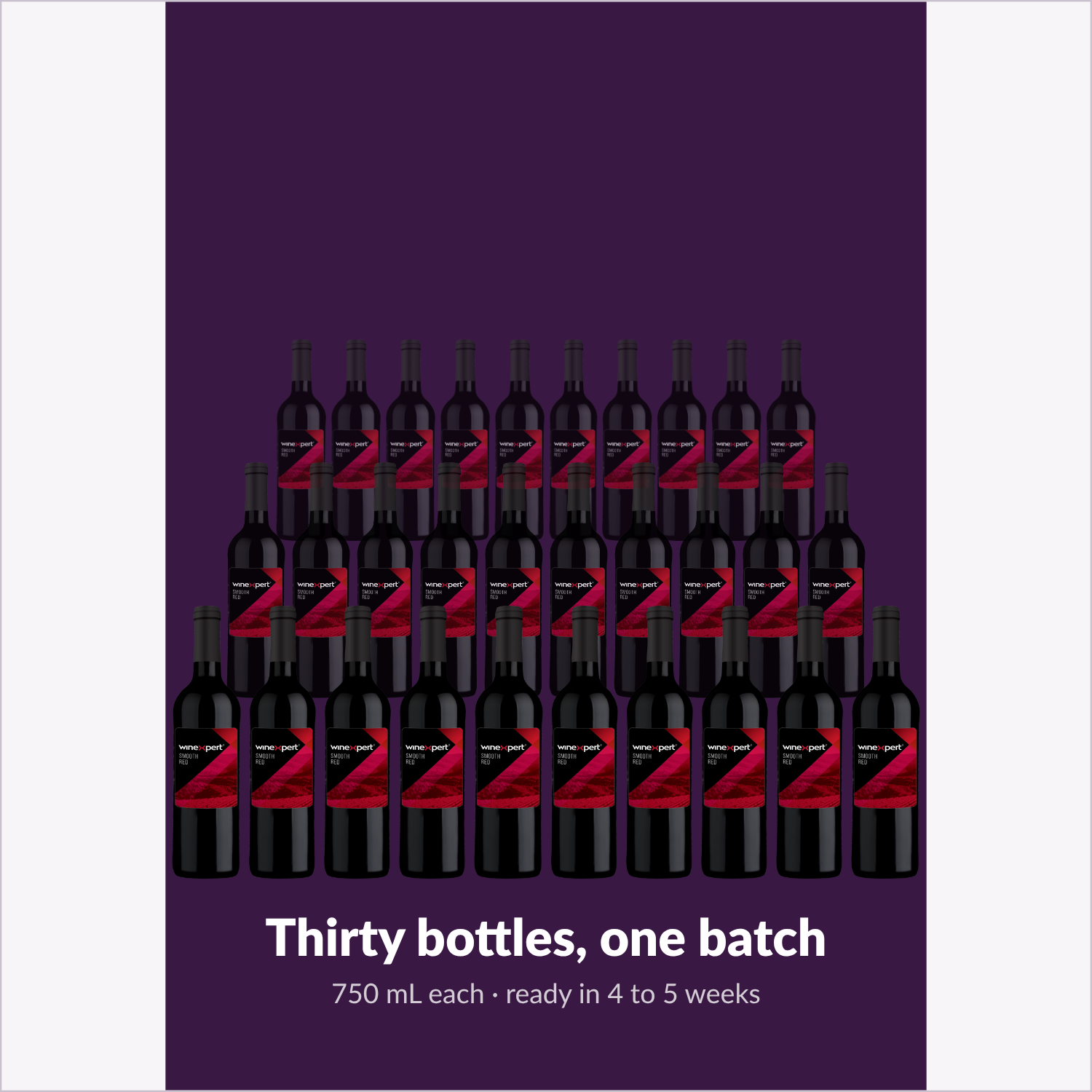 Winexpert Classic Smooth Red wine kit — thirty-bottle batch, Water'n'Wine Truro
