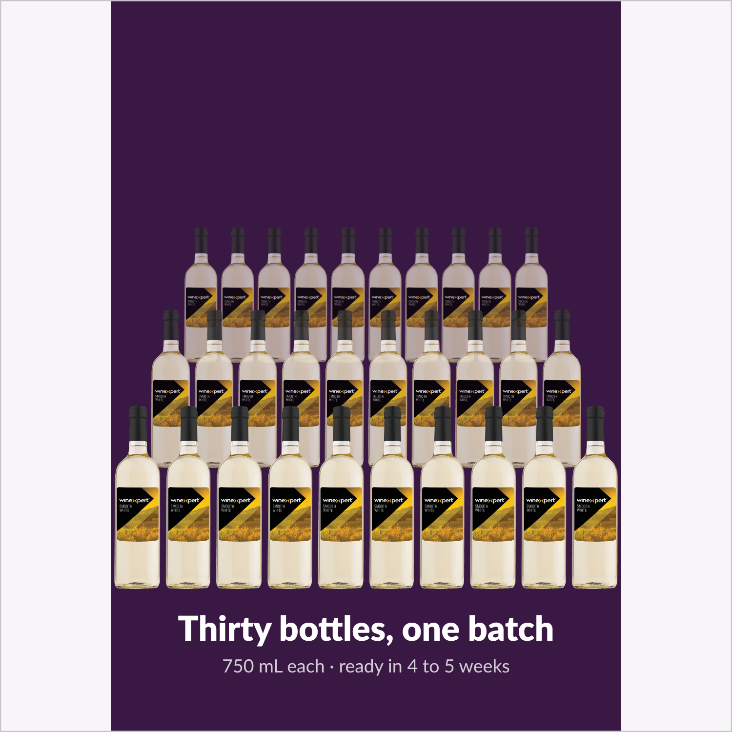 Winexpert Classic Smooth White wine kit — thirty-bottle batch, Water'n'Wine Truro