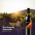 Winexpert Classic Tempranillo wine kit — lifestyle photo with bottle, Water'n'Wine Truro