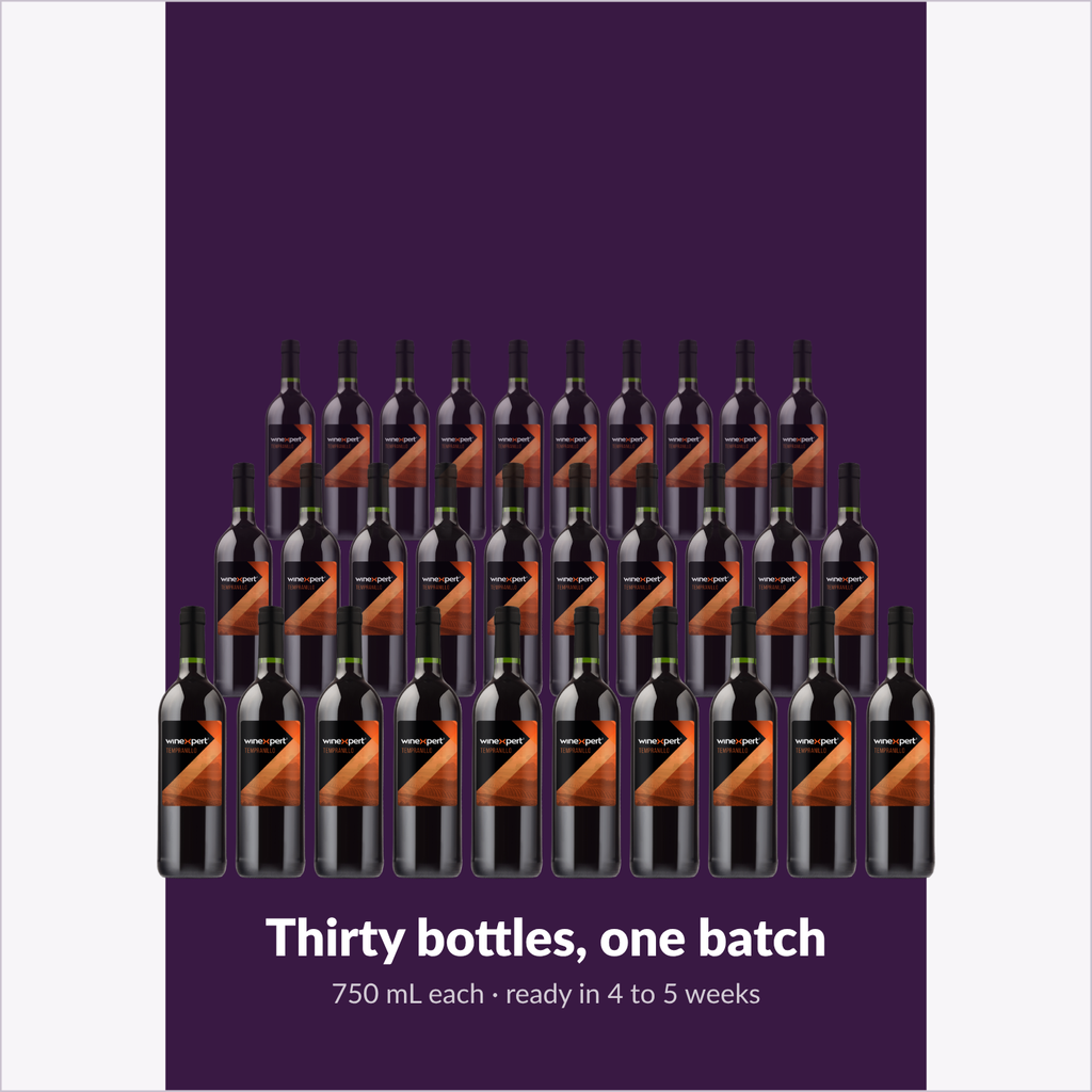 Winexpert Classic Tempranillo wine kit — thirty-bottle batch, Water'n'Wine Truro
