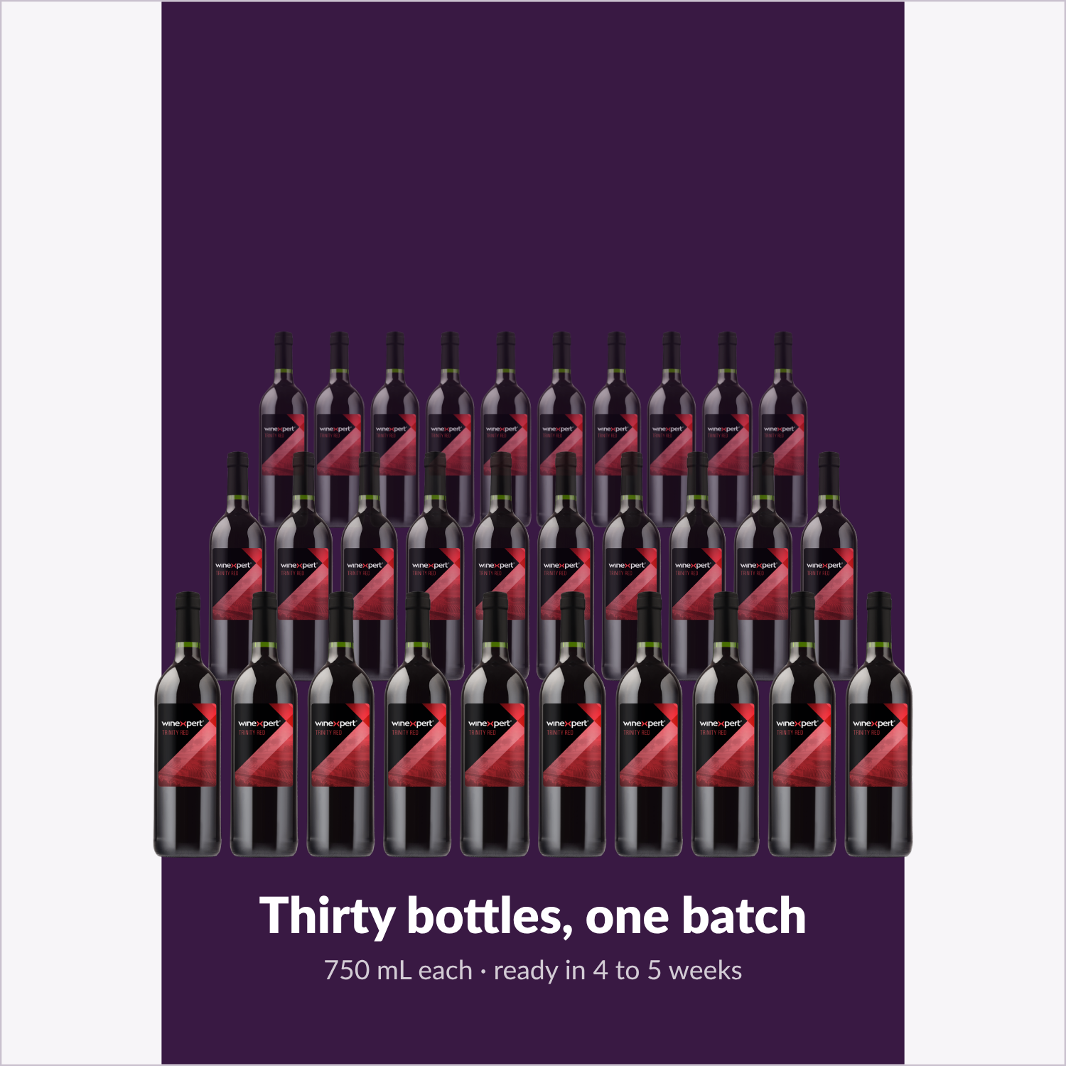 Winexpert Classic Trinity Red wine kit — thirty-bottle batch, Water'n'Wine Truro