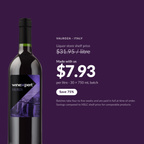 Winexpert Classic Valroza wine kit — per-litre savings vs liquor store shelf price, Water'n'Wine Truro