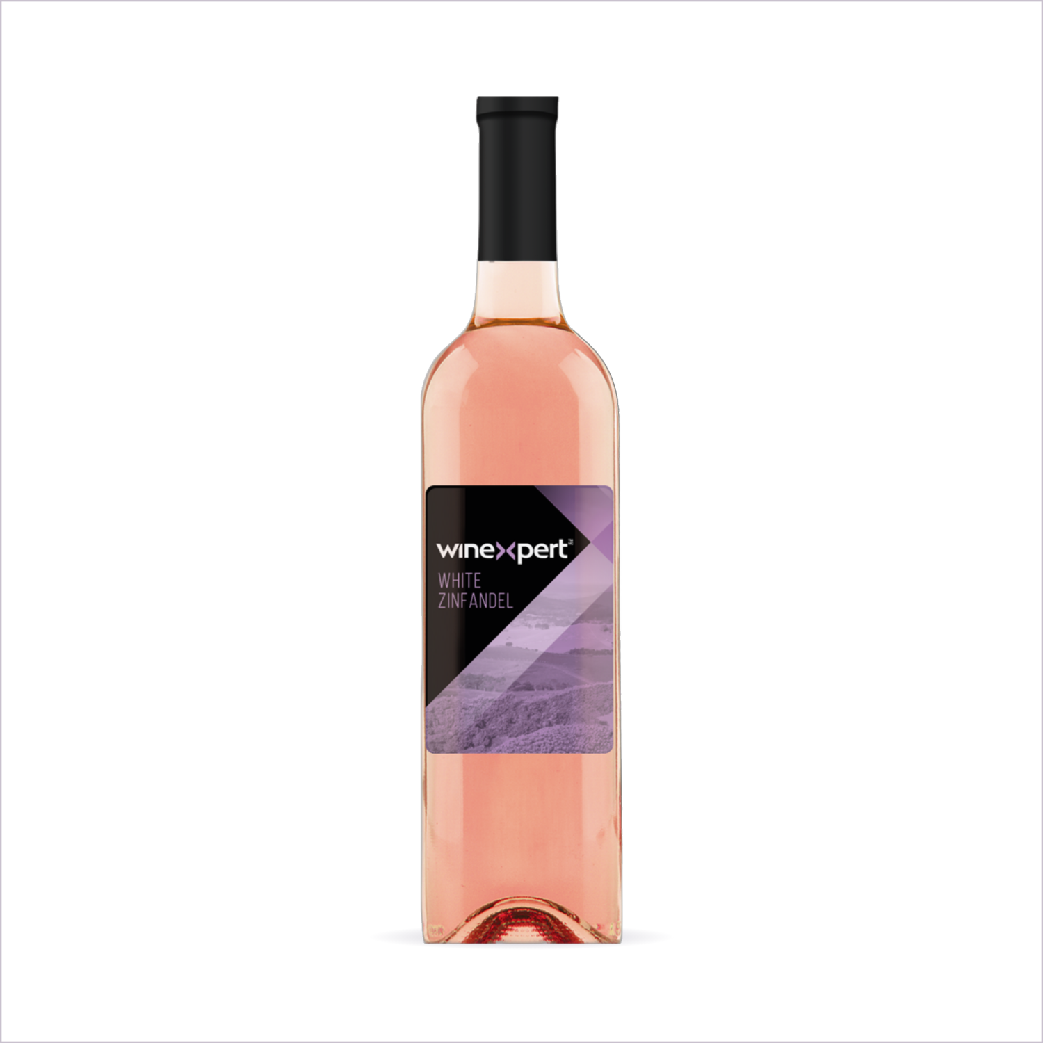 Winexpert Classic White Zinfandel wine kit — bottle on white, Water'n'Wine Truro