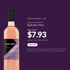 Winexpert Classic White Zinfandel wine kit — per-litre savings vs liquor store shelf price, Water'n'Wine Truro