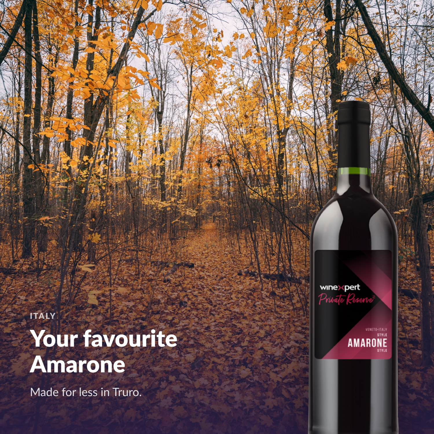 Winexpert Private Reserve Amarone — your favourite Amarone, made for less in Truro
