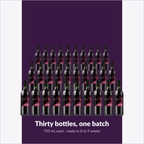 Winexpert Private Reserve Cabernet Sauvignon — thirty bottles, one batch