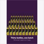 Winexpert Private Reserve Chardonnay — thirty bottles, one batch