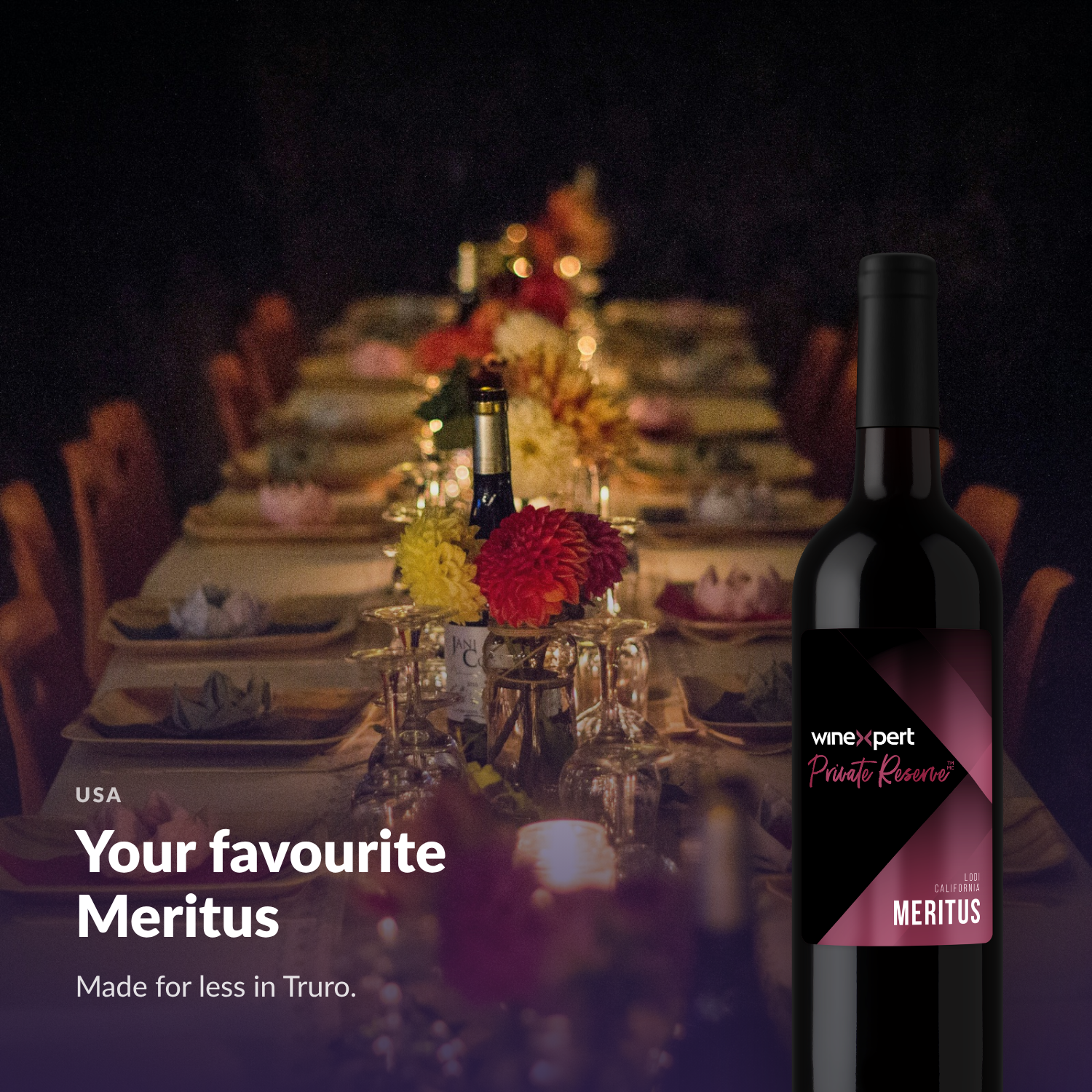 Winexpert Private Reserve Meritus — your favourite Meritus, made for less in Truro