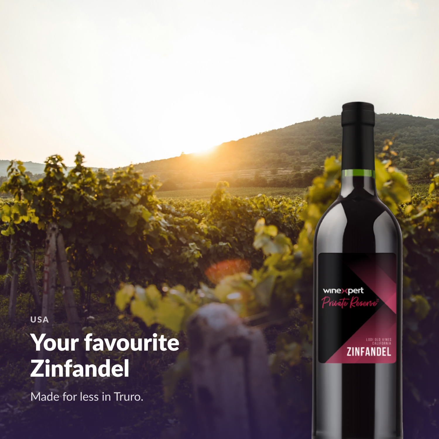 Winexpert Private Reserve Old Vines Zinfandel — your favourite Zinfandel, made for less in Truro