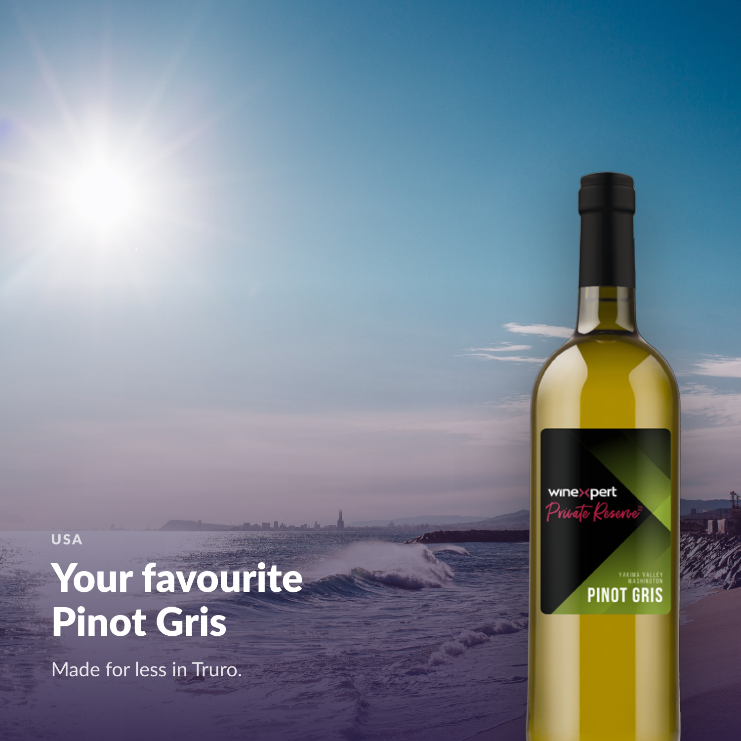 Winexpert Private Reserve Pinot Gris — your favourite Pinot Gris, made for less in Truro