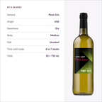 Winexpert Private Reserve Pinot Gris — specs at a glance