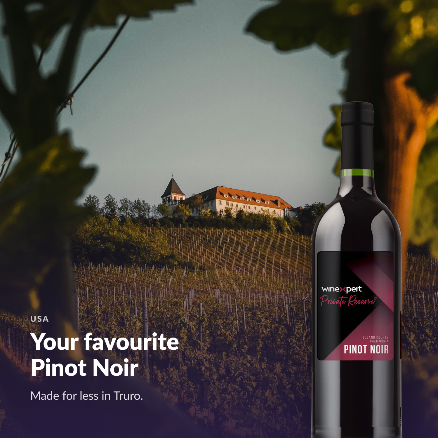 Winexpert Private Reserve Pinot Noir — your favourite Pinot Noir, made for less in Truro
